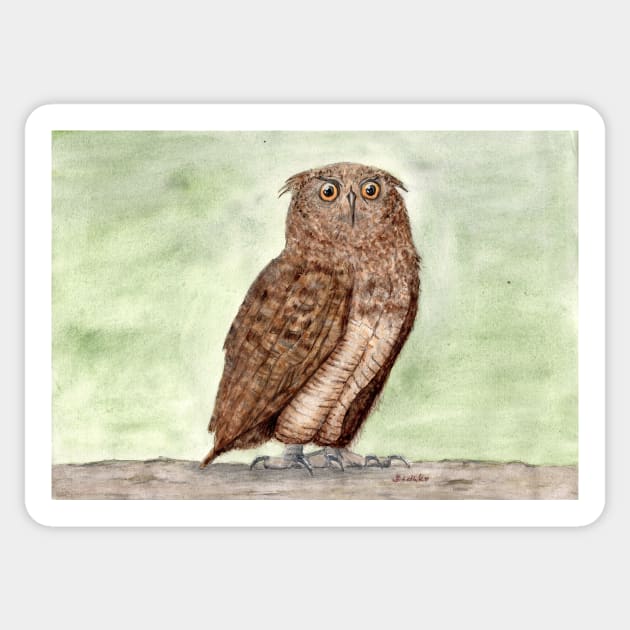 Owl spirit animal Sticker by Kunst und Kreatives